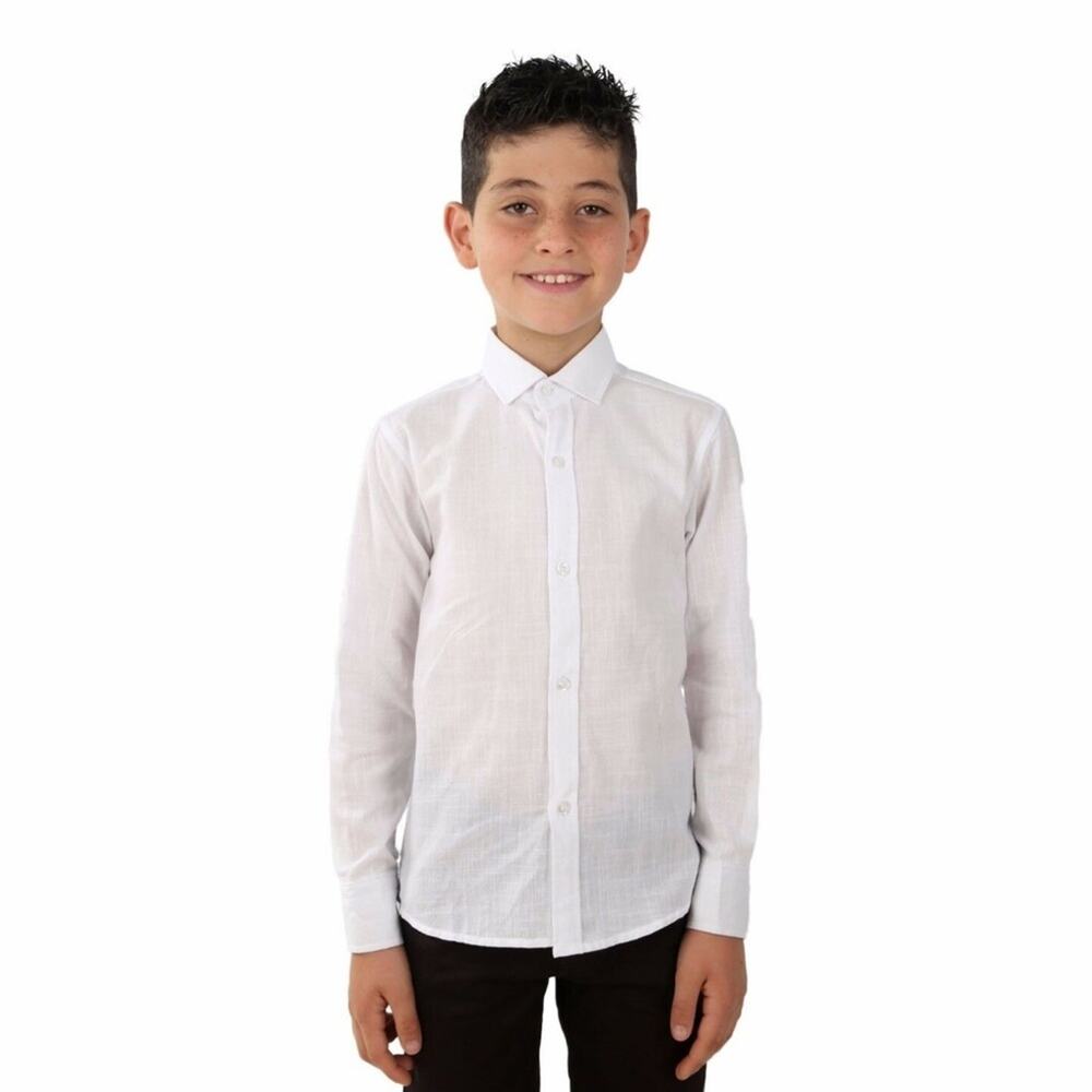 Long Sleeve Button-Down Dress Shirt